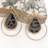 YFW - 734025 - 61822 Accessories Better Believe It Leopard Earrings
