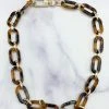 Golden Stella - NN79317-005 - 72721 Accessories Not A Secret Necklace - Tortoise/Gold