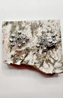 Fame Accessories - MME8311S - 51322 Get Out There Earrings - Silver