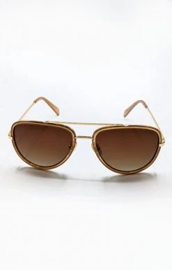 Billini/Banbe - B-1005-The Jourdan - 61821 BANBE - The Jourdan Sunglasses - Nude/Brown Fade Accessories