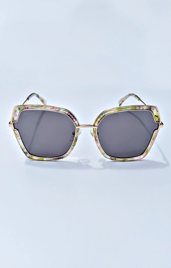 DIFF - DE01-0124-GDGRN - 61922 DIFF - Dakota Gold Gray Sunglasses Accessories