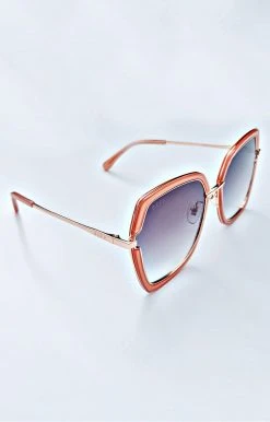 DIFF - DE01-0124-RGGGN - 61922 Accessories DIFF - Dakota Rose Gold Gray Gradient Sunglasses