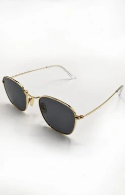 Billini/Banbe - B-1040-The Turlington - 61821 BANBE - The Turlington Sunglasses - Gold/Smoke Accessories
