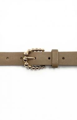 Fame Accessories - MML8109KA - 10321 Coming Back Around Belt - Khaki