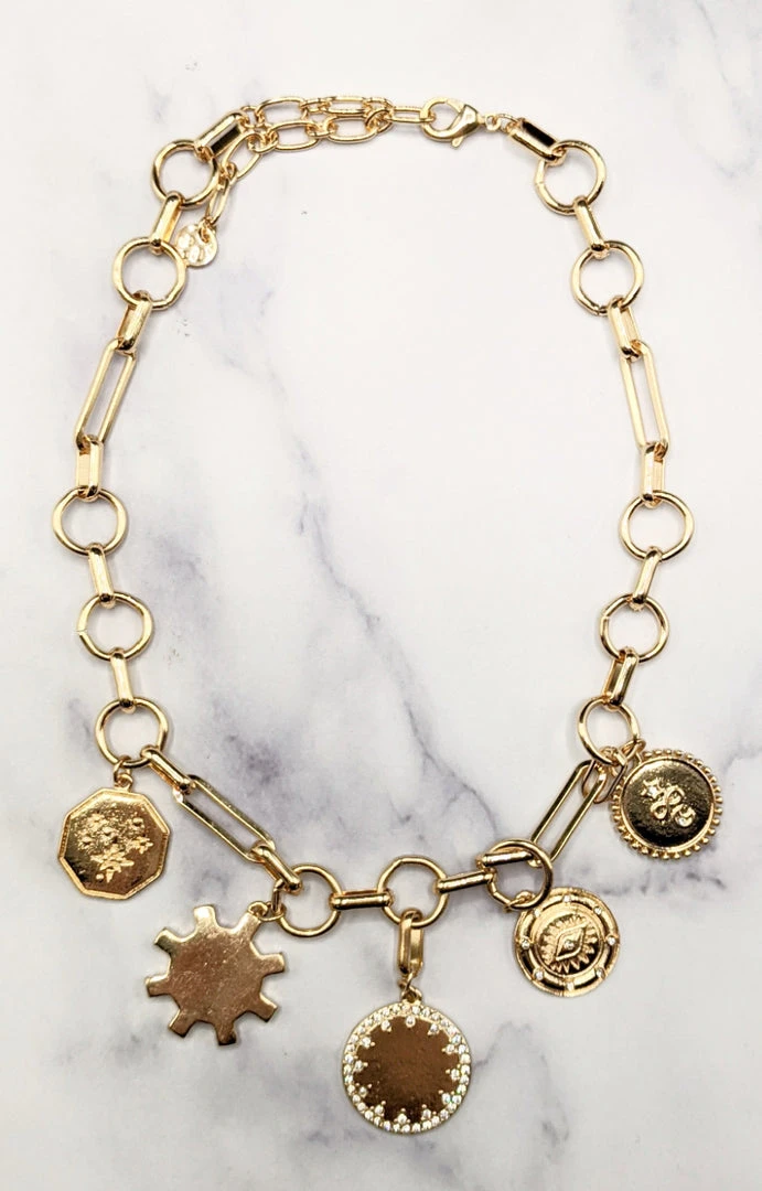 Golden Stella - NN79657-001 - 2622 Not All Bad Necklace - Gold