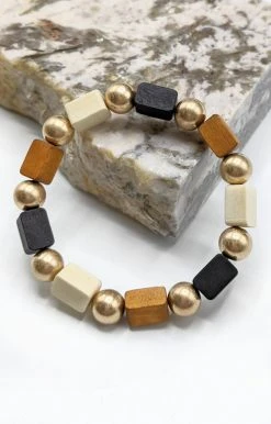 What's Hot - BW7675MU - 32722 Wherever You're Headed Bracelet - Brown/Black