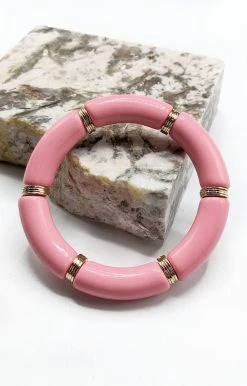 What's Hot - B-131-2PK - 4622 Accessories Feeling Creative Bracelet - Pink