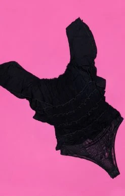 143 Story - ITM8070-PP - 6822 Special Feeling Bodysuit - Black