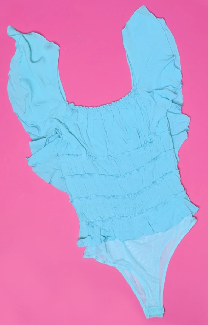 143 Story - ITM8070-PP - 6922 Special Feeling Bodysuit - Mint TOPS