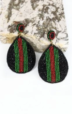 Viv & Lou - VLJ0341-BRG - 61322 Early Arrival Earrings Accessories