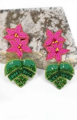 Prep Obsessed - 62222 Accessories Take Me To Maui Earrings