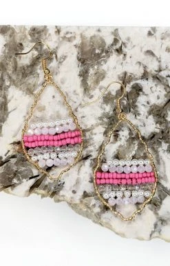 Avenue Zoe - IE1197 - 62222 Precious Times Earrings - Pink