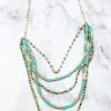 First Love - D12028 - 71222 Accessories Total Appeal Necklace - Turquoise
