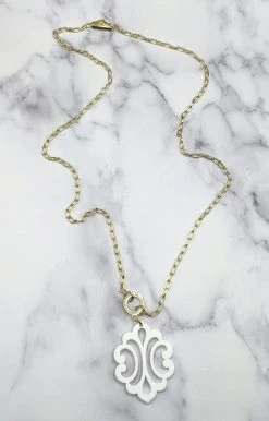 Zenii Jewelry - N1974 - 71622 Blooming Reflection Necklace - White Accessories