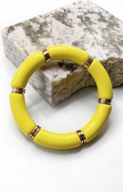 What's Hot - B-1312YL - 72322 Feeling Creative Bracelet - Yellow