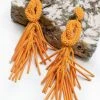 Beads Corner - E-61-SB - 72322 Certain Of You Earrings - Orange Accessories