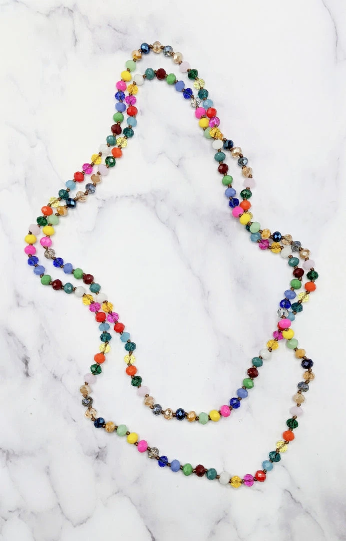 YFW - 72028 - 72122 Let It Go Necklace - Multi