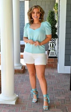 Liliana - NOVAX-11 - 41322 SHOES Make A Show Heel - Light Blue