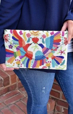 Ricki Designs - OTOMI - 7722 Birds Of A Feather Beaded Clutch Accessories