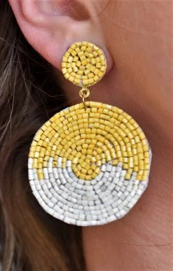 Accent Accessories - ER9578-1 - 62522 Easily Yours Earrings - Yellow