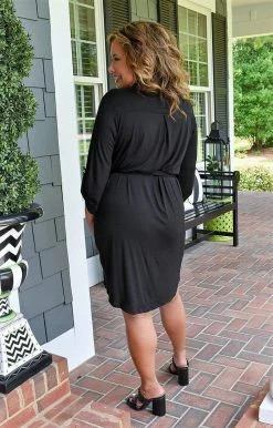 Heimish - ED6111S - 71922 Feeling Refreshed Dress - Black DRESSES