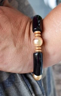 What's Hot - EMB1073BLK - 3822 Play Your Tune Bracelet - Black