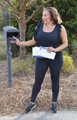 TCEC - CP9453 - 2922 Fast & Free Athletic Leggings - Black