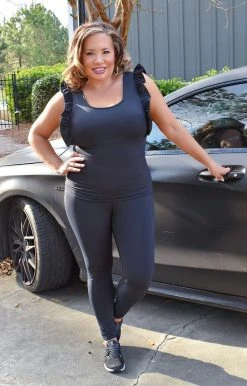 TCEC - CP9453 - 2922 Fast & Free Athletic Leggings - Black