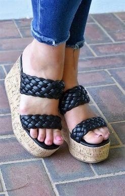 Shu Shop - MALLORY - 62822 SHU SHOP - Mallory Wedge - Black