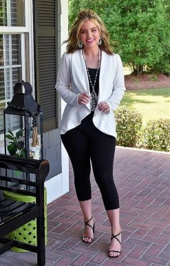 Heimish - SJ1206-10 - 62422 TOPS Everything You Need Blazer - Ivory