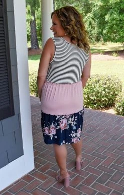 Heimish - SD1267-11 - 62822 I See Why Colorblock Dress DRESSES