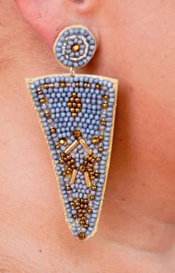 Golden Stella - EP26545-004 - 71221 True Growth Earrings - Gray