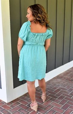 143 Story - IDM8077-PP - 61822 DRESSES Everyday Dreams Dress - Turquoise