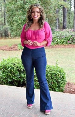 143 Story - CTM8138-PP - 31422 Someone Sweet Bodysuit - Hot Pink