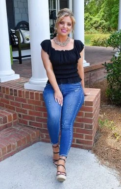 143 Story - ITM8070-PP - 6822 Special Feeling Bodysuit - Black