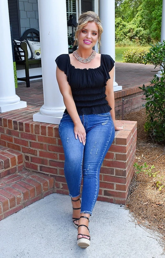 143 Story - ITM8070-PP - 6822 Special Feeling Bodysuit - Black