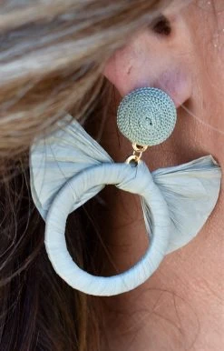 Avenue Zoe - GSE2965 - 7222 Classy Lady Earrings - Sage Accessories