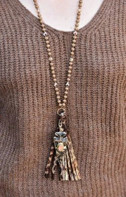 Your Fashion Wholesale - 72647 - 112121 Hey Sister Necklace - Gold Accessories