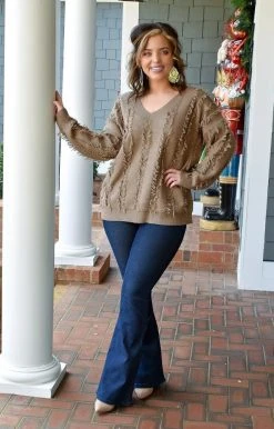 HeySon - EP1011PD - 1122 Noticed By All Flare Jeans - Dark Wash