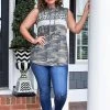 Heimish - BL-ST2016-15 - 52722 TOPS Caught Between You Camo Top - Green