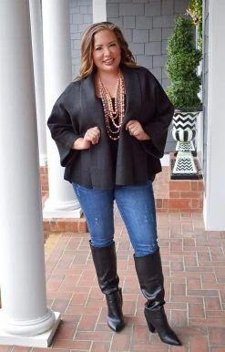 Staccato - 53351PP - 12422 Got That Edge Jacket - Charcoal