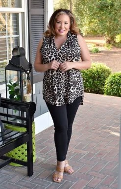 Heimish - BL-ST1514-10 - 22022 Good Moves Leopard Top