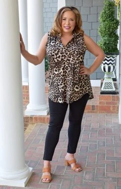 Heimish - BL-ST1514-10 - 22022 Good Moves Leopard Top