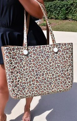 JANE MARIE - 193207 - 33022 SWIMWEAR JANEMARIE - Exotic Multi Purpose Tote - Leopard