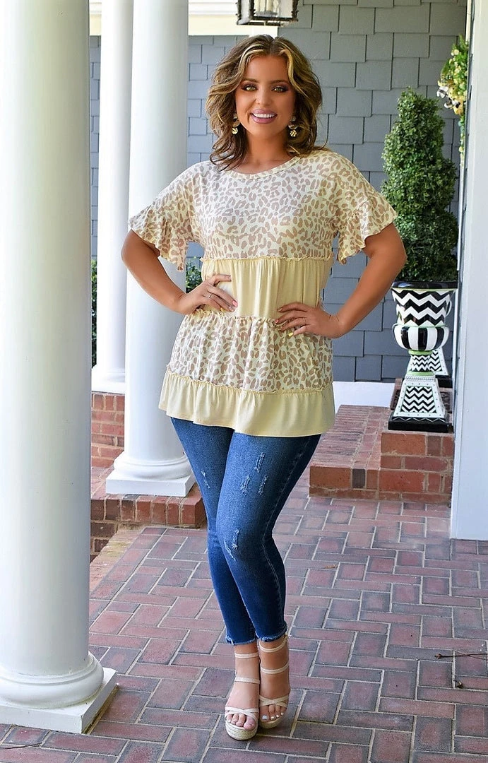 Heimish - BL-ST2181-10 - 41722 Show Your Heart Colorblock Top