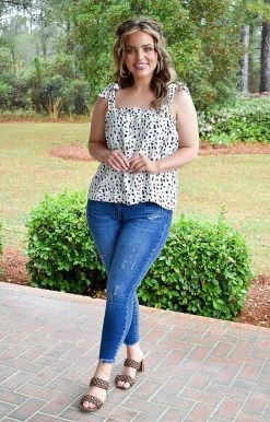 Staccato - 18506-PP - 31022 TOPS So Incredible Print Top - Ivory