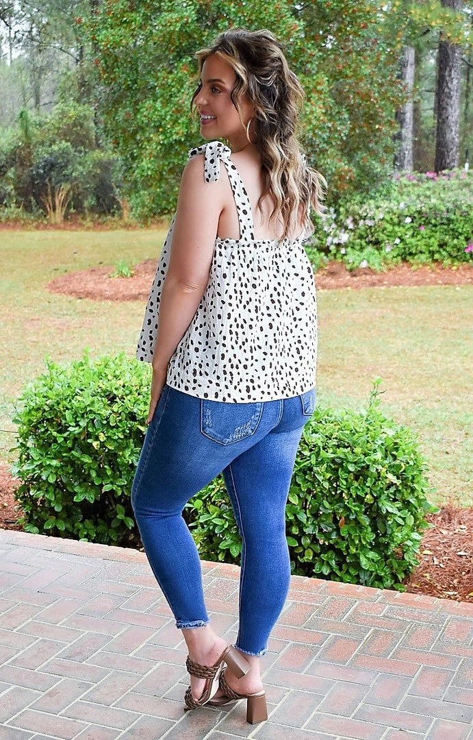 Staccato - 18506-PP - 31022 TOPS So Incredible Print Top - Ivory