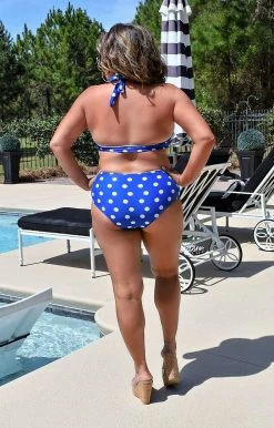 Queen - BA002412 - 33022 SWIMWEAR Beach Bum Two Piece Swimsuit - Blue