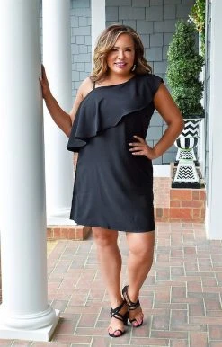 TCEC - CD8707 - 31822 Together Forever Dress - Black