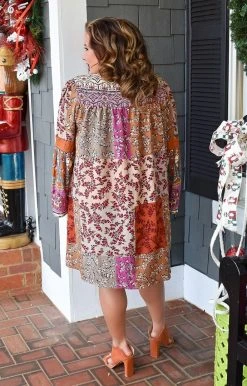 Davi & Dani - DD10341 - 1122 DRESSES Next To You Print Dress